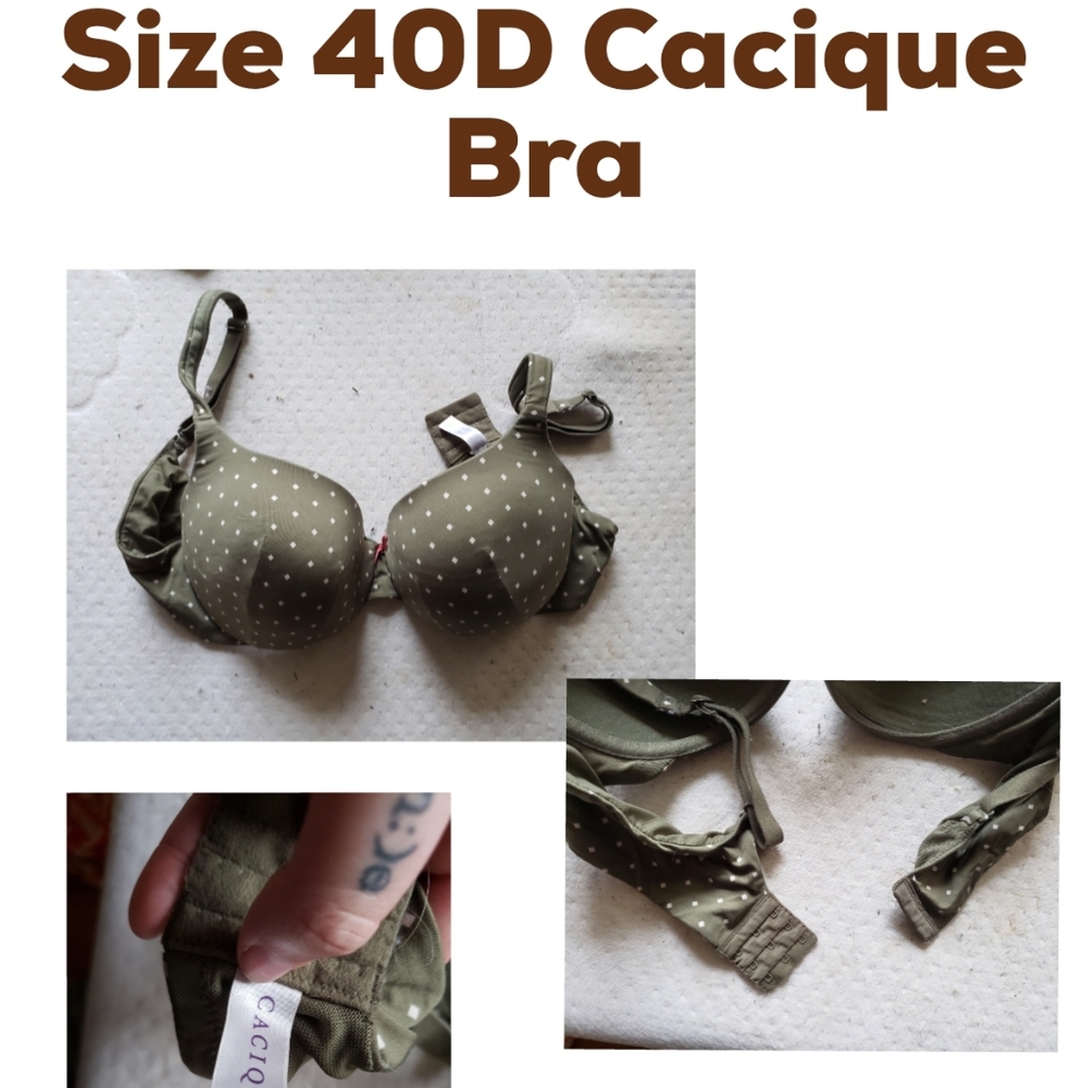 Plus Size Cacique Bra